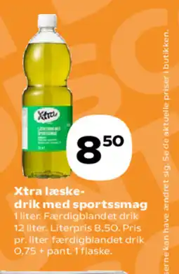 SuperBrugsen Xtra læske- drik med sportssmag tilbud