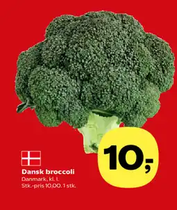 SuperBrugsen Dansk broccoli tilbud