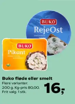 SuperBrugsen Buko fløde eller smelt tilbud
