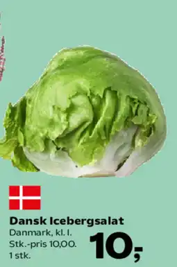 SuperBrugsen Dansk Icebergsalat tilbud
