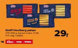 SuperBrugsen Steff Houlberg pølser tilbud