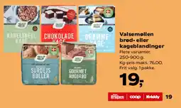 SuperBrugsen Valsemøllen brød- eller kageblandinger tilbud