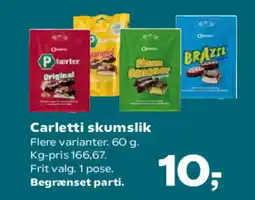 SuperBrugsen Carletti skumslik tilbud