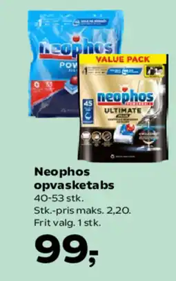 SuperBrugsen Neophos opvasketabs tilbud