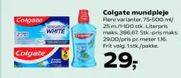 SuperBrugsen Colgate mundpleje tilbud