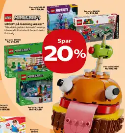 SuperBrugsen LEGO® på Gaming æsker tilbud