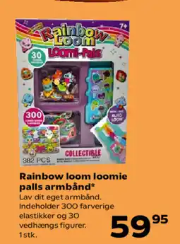 SuperBrugsen Rainbow loom loomie palls armbånd tilbud