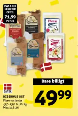 Løvbjerg Riberhus ost tilbud