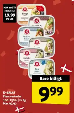 Løvbjerg K-salat tilbud