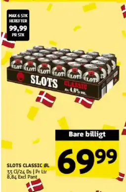 Løvbjerg Slots classic øl tilbud