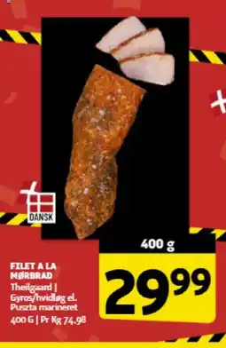 Løvbjerg Filet a la mørbrad tilbud