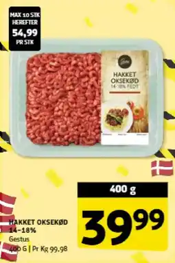 Løvbjerg Hakket oksekød 14-18% tilbud
