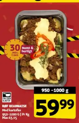 Løvbjerg Bøf bearnaise tilbud