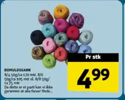 Løvbjerg Bomuldsgarn tilbud