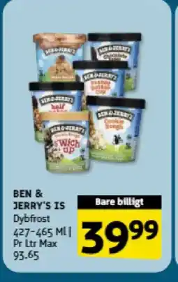 Løvbjerg Ben & jerry's Is tilbud
