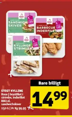 Løvbjerg ROSE Stegt kylling tilbud