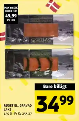 Løvbjerg Røget el. gravad laks tilbud