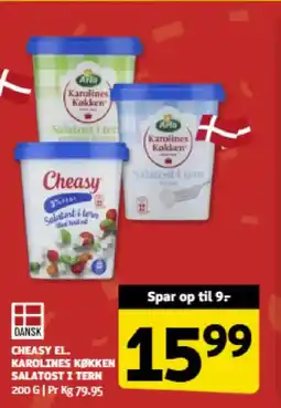 Løvbjerg Cheasy el. Karolines køkken salatost i tern tilbud