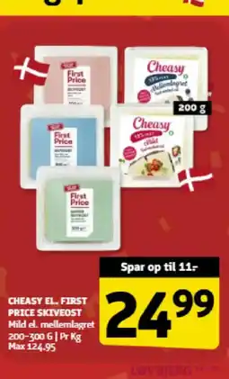 Løvbjerg Cheasy el. First price skiveost tilbud