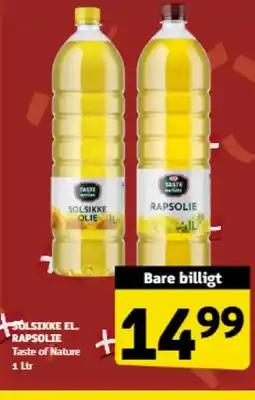 Løvbjerg Solsikke el. rapsolie tilbud