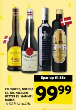 Løvbjerg En enkelt, Nordsø el. Dr. Nielsen bitter el. Gammel dansk tilbud