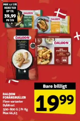 Løvbjerg Daloon forårsruller tilbud