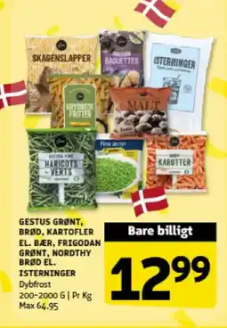 Løvbjerg Gestus grønt, brød, kartofler el. bær tilbud