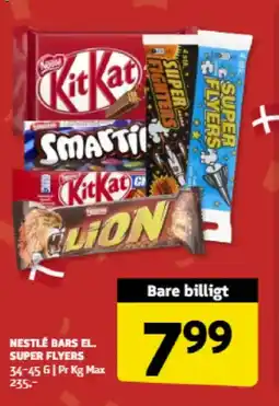 Løvbjerg Nestlé bars el. super flyers tilbud