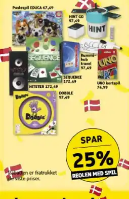 Løvbjerg Reolen med spil tilbud