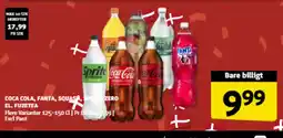 Løvbjerg Coca Cola, Fanta, Squash, Sprite zero el. Fuzetea tilbud