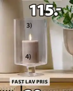 JYSK FJELD lanterne, DKK 115 tilbud