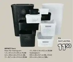 JYSK INFINITY kurv tilbud
