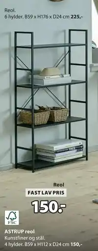 JYSK ASTRUP reol tilbud