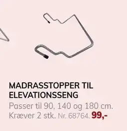 Daells Bolighus MADRASSTOPPER TIL ELEVATIONSSENG, DKK 99 tilbud