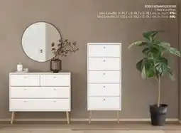 Daells Bolighus BODO KOMMODESERIE i hvid kunstfiner tilbud