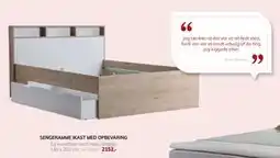 Daells Bolighus SENGERAMME IKAST MED OPBEVARING, DKK 2152 tilbud
