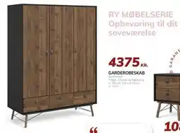 Daells Bolighus GARDEROBESKAB, DKK 4375 tilbud