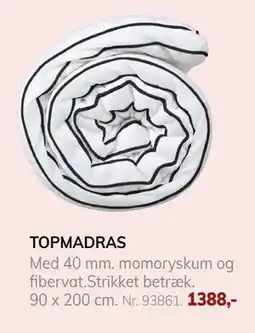 Daells Bolighus TOPMADRAS, DKK 1388 tilbud