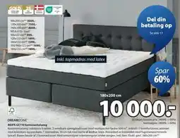 JYSK REIPA GC110 kontinentalseng., DKK 10000 tilbud