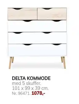 Daells Bolighus DELTA KOMMODE, DKK 1078 tilbud