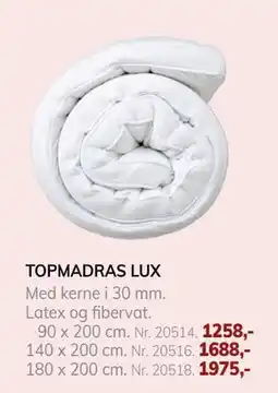 Daells Bolighus TOPMADRAS LUX tilbud