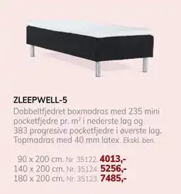 Daells Bolighus ZLEEPWELL-5 tilbud