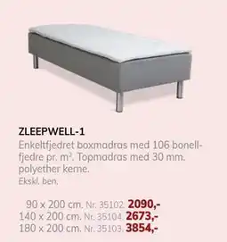 Daells Bolighus ZLEEPWELL-1 tilbud