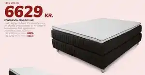 KONTINENTALSENG DE LUXE