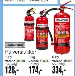 Harald Nyborg Pulverslukker tilbud