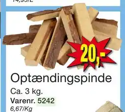 Harald Nyborg Optændingspinde, DKK 20 tilbud