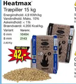Harald Nyborg Træpiller 15 kg, DKK 42 tilbud
