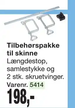 Harald Nyborg Tilbehørspakke til skinne, DKK 198 tilbud