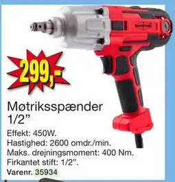 Harald Nyborg Møtriksspænder 1/2”, DKK 299 tilbud