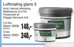Harald Nyborg Loftmaling glans 3 tilbud